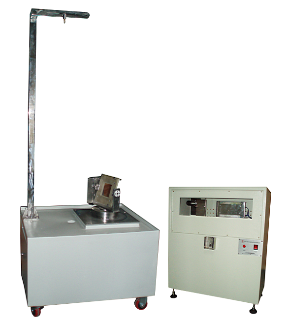 Dry and wet state reverse reflection coefficient tester