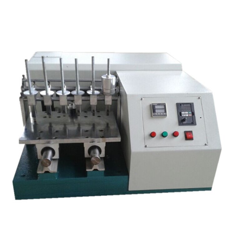Rubber hose outer coating wear testing machine