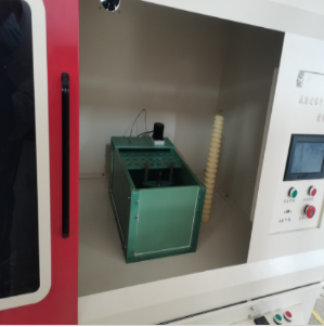 High temperature voltage breakdown tester