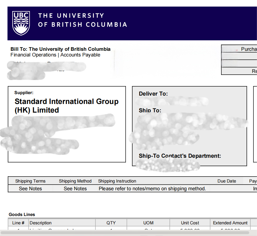 University of British Columbia