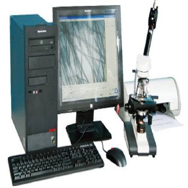 Wool Fiber Fineness Analysis Tester