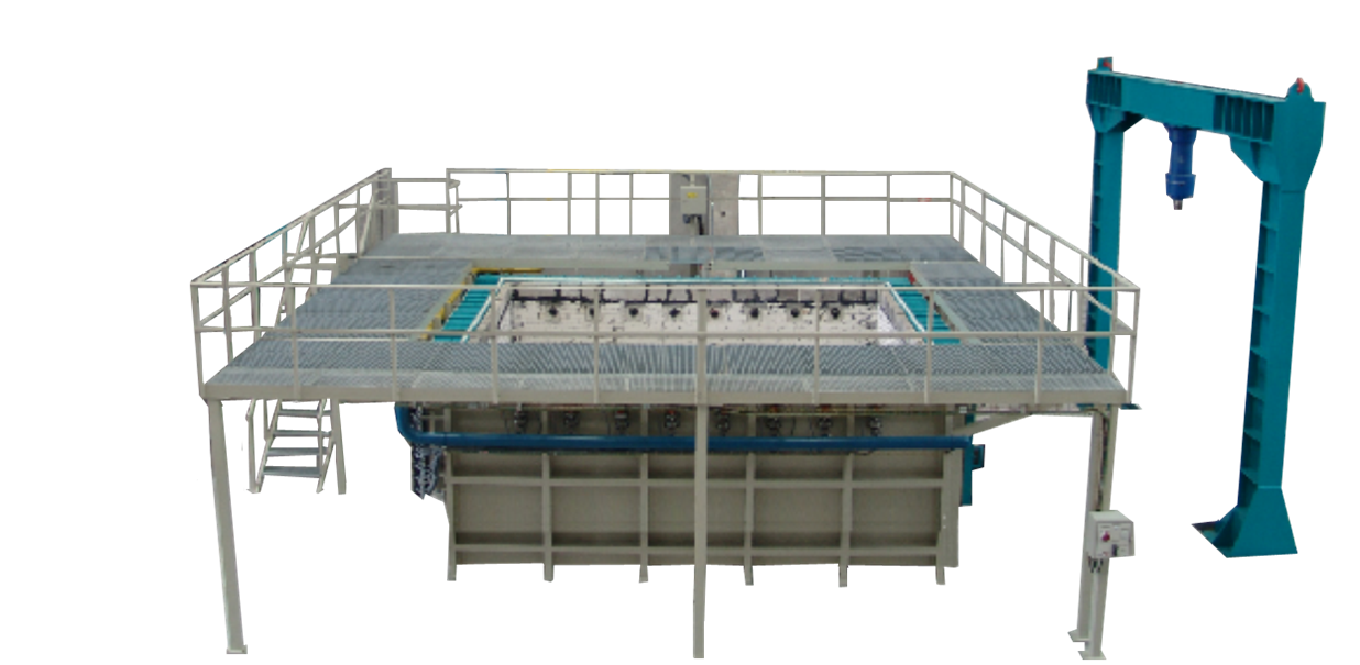 Horizontal Fire Resistance Furnace for Building Components