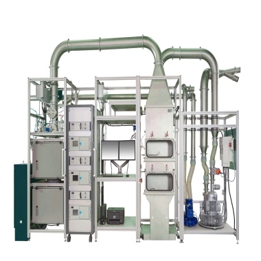 Filter Test System for gas adsorption/desorption of air filters for passenger compartments