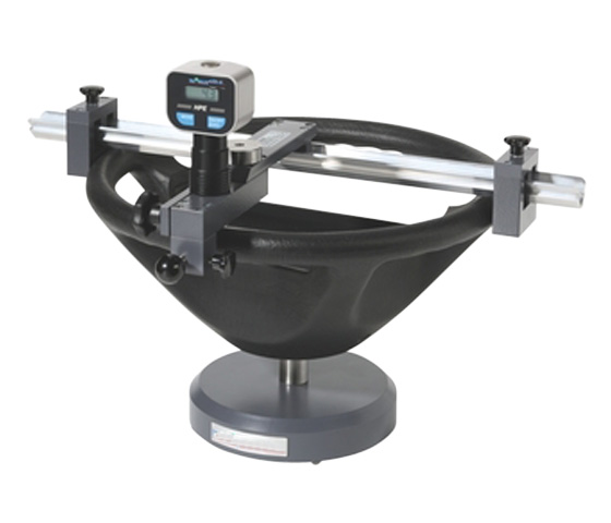 Hardness tester for steering wheels